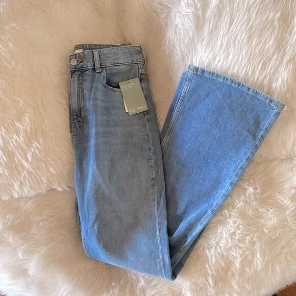 High waisted flare classic jeans - Picture 7 of 9